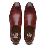 Sapato Loafer Casual Premium em Couro Red