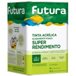 TINTA ACRÍLICA FOSCO SUPER RENDIMENTO 18L FUTURA