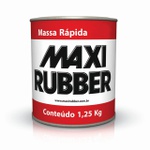 MASSA RÁPIDA BRANCA 0,9L MAXI RUBBER