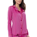 Pijama Homewear Colors Calça e Camisa Pink/Laranja