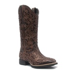 Bota Texana Feminina - Dallas Castor / Mustang Café - Roper - Bico Quadrado - Cano Longo - Solado VTS - Vimar Boots - 13103-B-VR