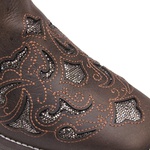 Bota Texana Feminina - Dallas Castor / Craquelé Bronze - Roper - Bico Quadrado - Cano Curto - Solado Nevada - Vimar Boots - 13112-B-VR