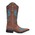 Bota Feminina - Dallas Castor| Azul Dourado - Freedom Flex - Vimar Boots - 13121-C-VR