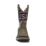 Bota Texana Masculina - Dallas Brown / Camuflado - Roper - Bico Quadrado - Cano Médio - Solado Strong Shock - Vimar Boots - 81286-A-VR