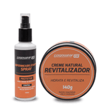 Kit Impermeabilizante Spray e Creme Natural – GogoWear 