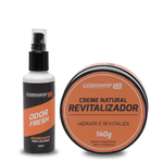 Kit Odorizante para Calçados ODOR FRESH e Creme Natural – Gogowear