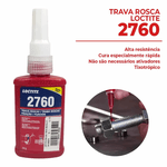 ADESIVO TRAVA ROSCA ALTO TORQUE 50 G LOCTITE 2760 