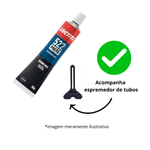 Cola Silicone Maxx Black 522 Loctite 80g Alta Durabilidade