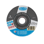 Kit 25 Discos de Corte 41C 115 x 1 x 22,23 mm A60Q-BF Cinza - Tyrolit