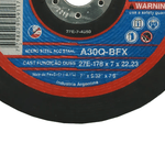 Kit 10 Discos de Desbaste 27 e 178x7x22,23 A30q-bfx 