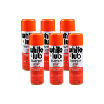 Kit com 6 Desengripante White Lub Aerosol Orbi 300ml 