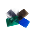 Chapa Policarbonato Alveolar - 4mm X 1,05m X 3m - Azul