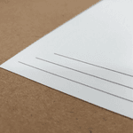 Chapa Pvc BRANCO 120cm X 62cm - 0,30mm - Decoração - Comunicação Visual - Fotografia