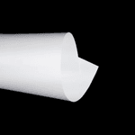 Chapa Pvc BRANCO 120cm X 62cm - 0,30mm - Decoração - Comunicação Visual - Fotografia