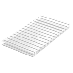 Chapa Placa Policarbonato Alveolar 1,05m X 2metros- Cores Diversas