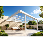 Chapa Policarbonato Compacto 2mm - 100 cm x 200 cm c/ proteção UV - Pergolado - Proteção Máquinas -Decoração - Segurança