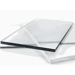 Chapa Placa Policarbonato Compacto 3mm x 2,05m x 6m c/ proteção UV 