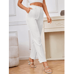 Calça Feminina cintura alta Branco 
