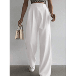 Calça Feminina Branca Pantalona 