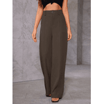 Calça Feminina Pantalona Castanho 