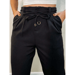  Calça clochard Preta