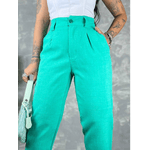 Calça Jogger Feminina Verde Turquesa