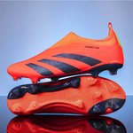 Chuteiras de futebol CD- ORANGE originais para homens, botas de futebol, indoor, treinamento da sociedade, futsal, antiderrapante, sapatos infantis, tênis masculinos 