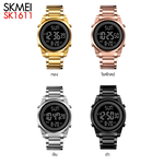 Relógio Masculino Contagem Regressiva Dupla Moda Masculina, Digital LED Preto