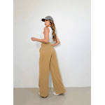 REF: 3271 - Calça Feminina Cintura Alta Bege