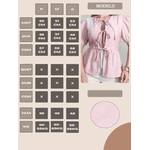 Top Feminino Elegante | Top Casual | Top Versátil | Top com Manga Bufante | Top com Cadarço | Estilo Europeu e Americano, Rosa Bebê