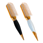 Escova de cabelo profissional cerdas sintéticas macias 19-07