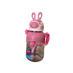 Garrafa infantil com canudo e alça ajustável 700ML