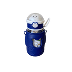 Garrafa infantil com adesivos em formato de coelho 700ML