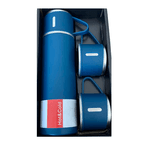 Garrafa de Água Café Térmica Squeeze com 2 Canecas 500ML