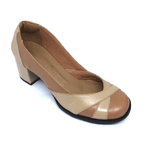 Sapato Scarpin Amélie - Baunilha e Creme