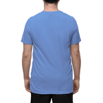 Camiseta Masculina 100% Algodão 30.1 Azul Bebê