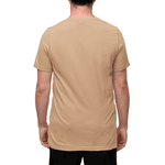 Camiseta Masculina 100% Algodão 30.1 Bege