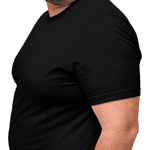 Camiseta Masculina Tamanho Especial 100% Algodão 30.1 Marinho Copia