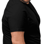 Camiseta Masculina Tamanho Especial 100% Algodão 30.1 Marinho Copia