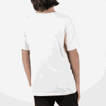 Camiseta Básica Juvenil Branco