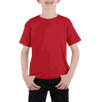 Camiseta Básica Infantil Vermelho