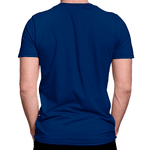 Camiseta Masculina 100% Algodão 30.1 Marinho