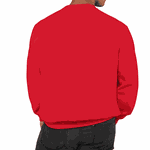 Moletom Gola Careca Vermelho