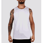 Regata Masculina 100% Algodão 30.1 Branco