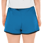 Short Tactel Feminino Azul