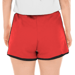Short Tactel Feminino Coral Fluor