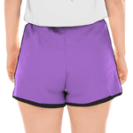 Short Tactel Feminino Lilás