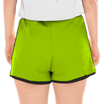 Short Tactel Feminino Verde Fluor