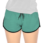 Short Tactel Feminino Verde Laguna