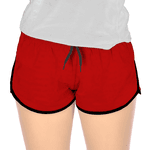 Short Tactel Feminino Vermelho